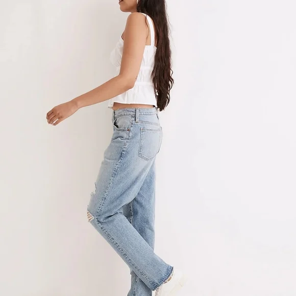 Madewell The Dadjean in Yorktown Wash - Picture 9 of 10